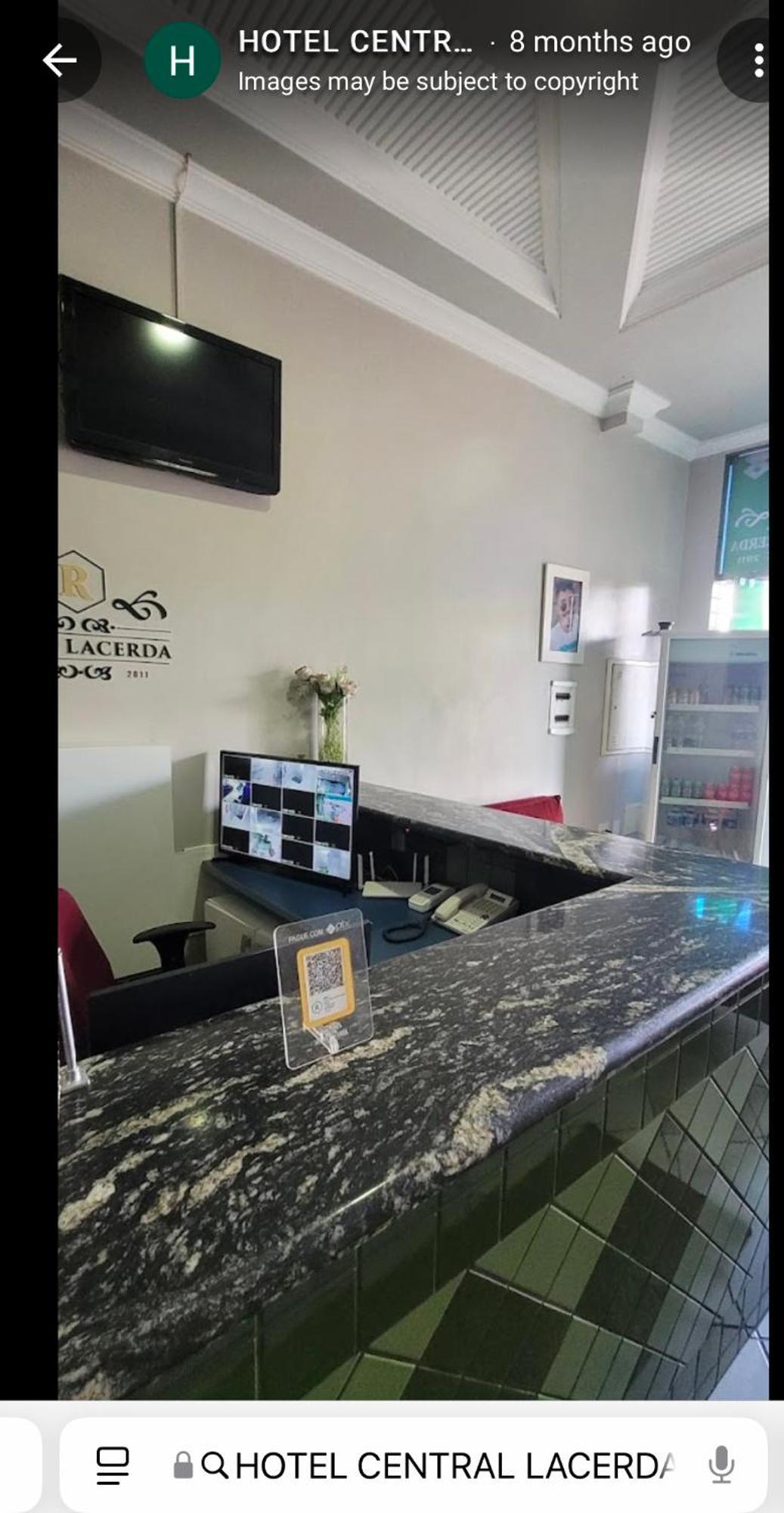 Hotel Central Lacerda Candido Sales Exterior photo